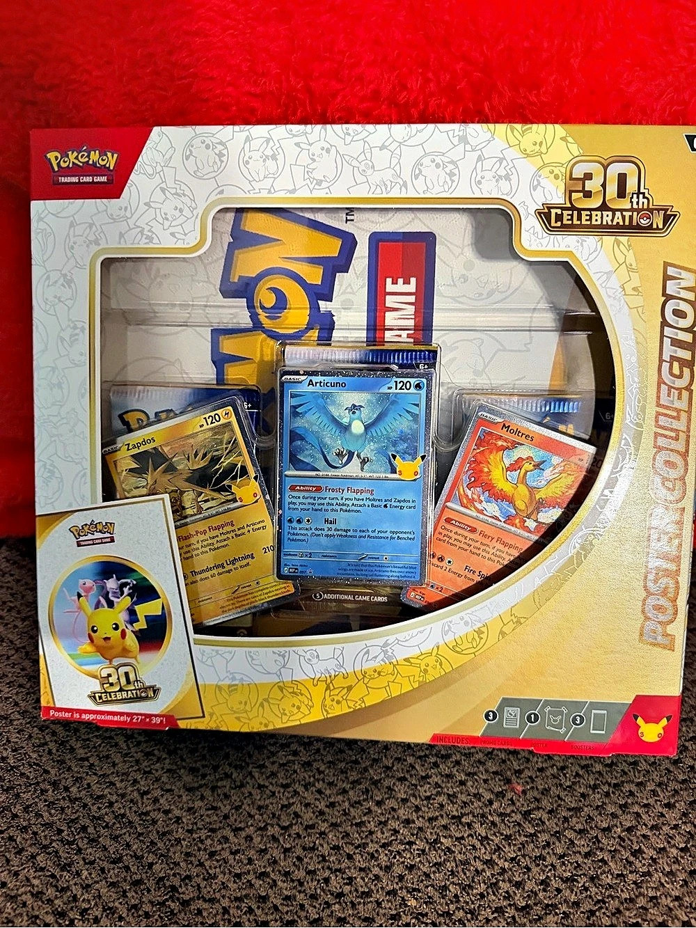 Pokémon TCG: 30th Celebration Poster Collection Box
